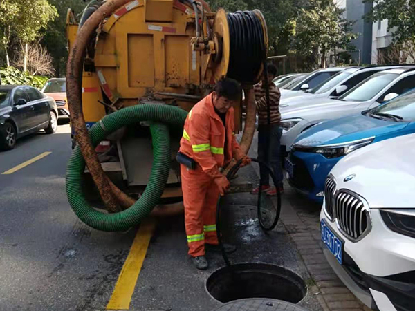 北大镇排污管道清淤